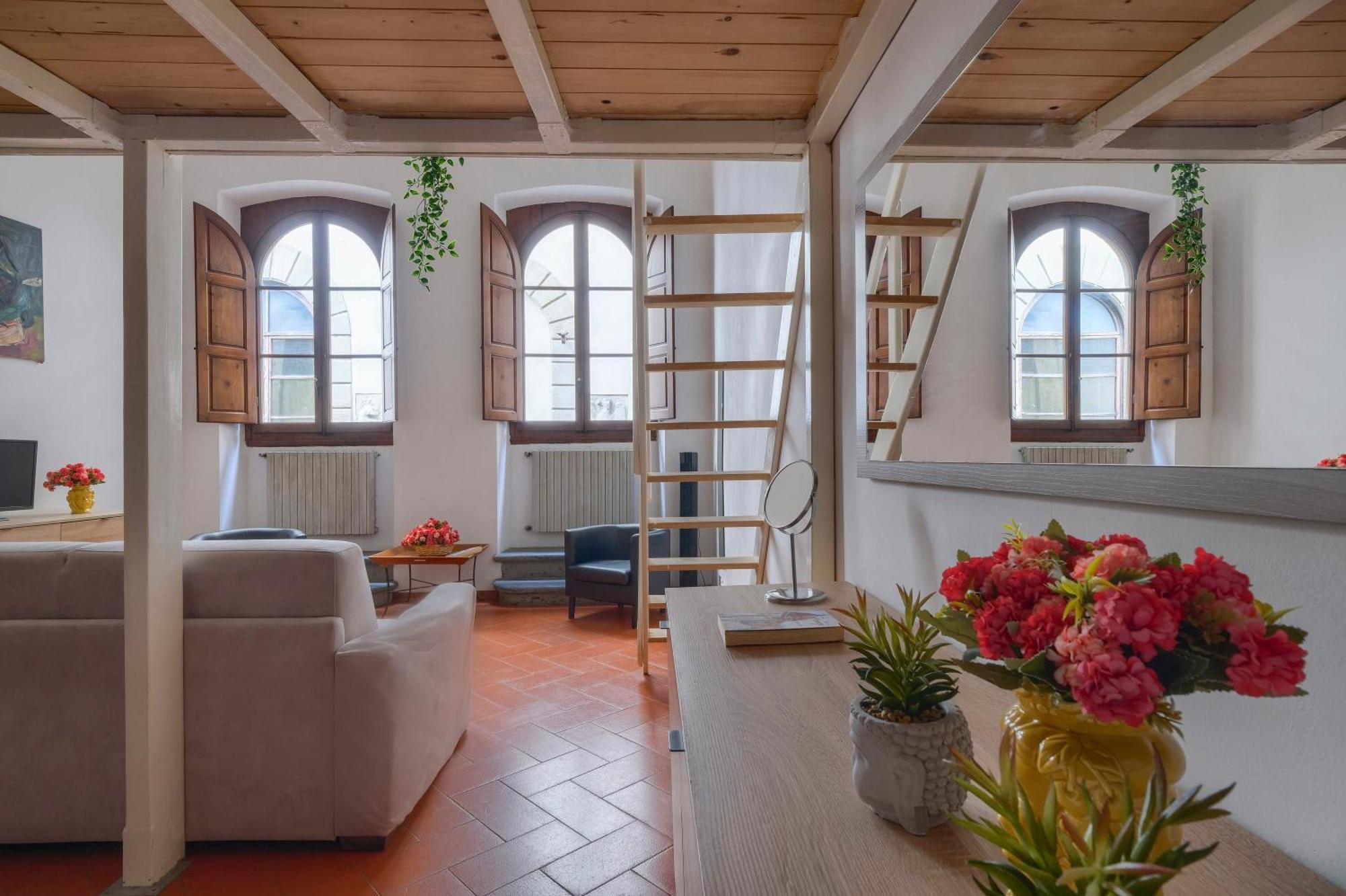 Ferienwohnung La Casa Di Dante Alighieri Florenz Exterior foto