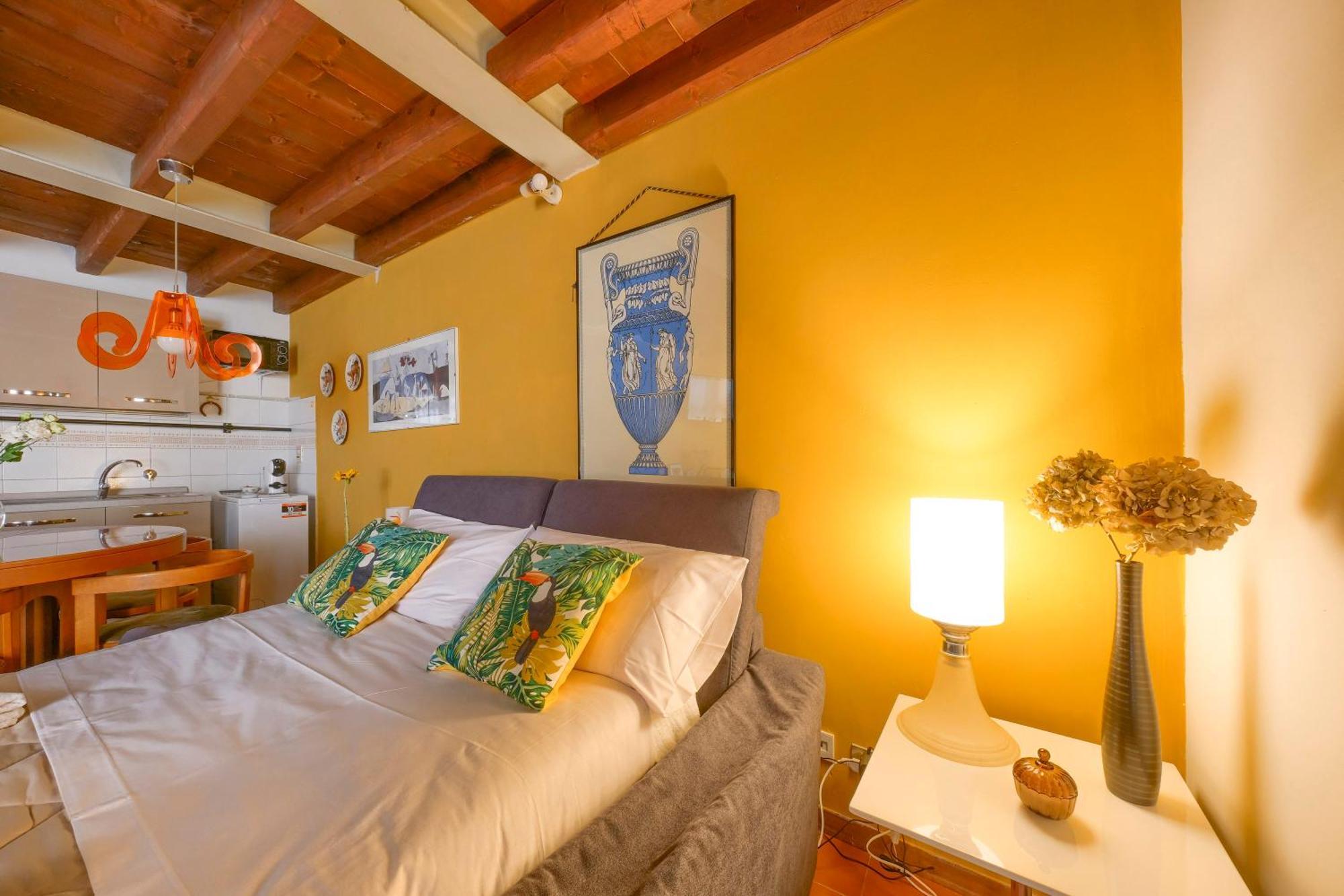 Ferienwohnung La Casa Di Dante Alighieri Florenz Exterior foto